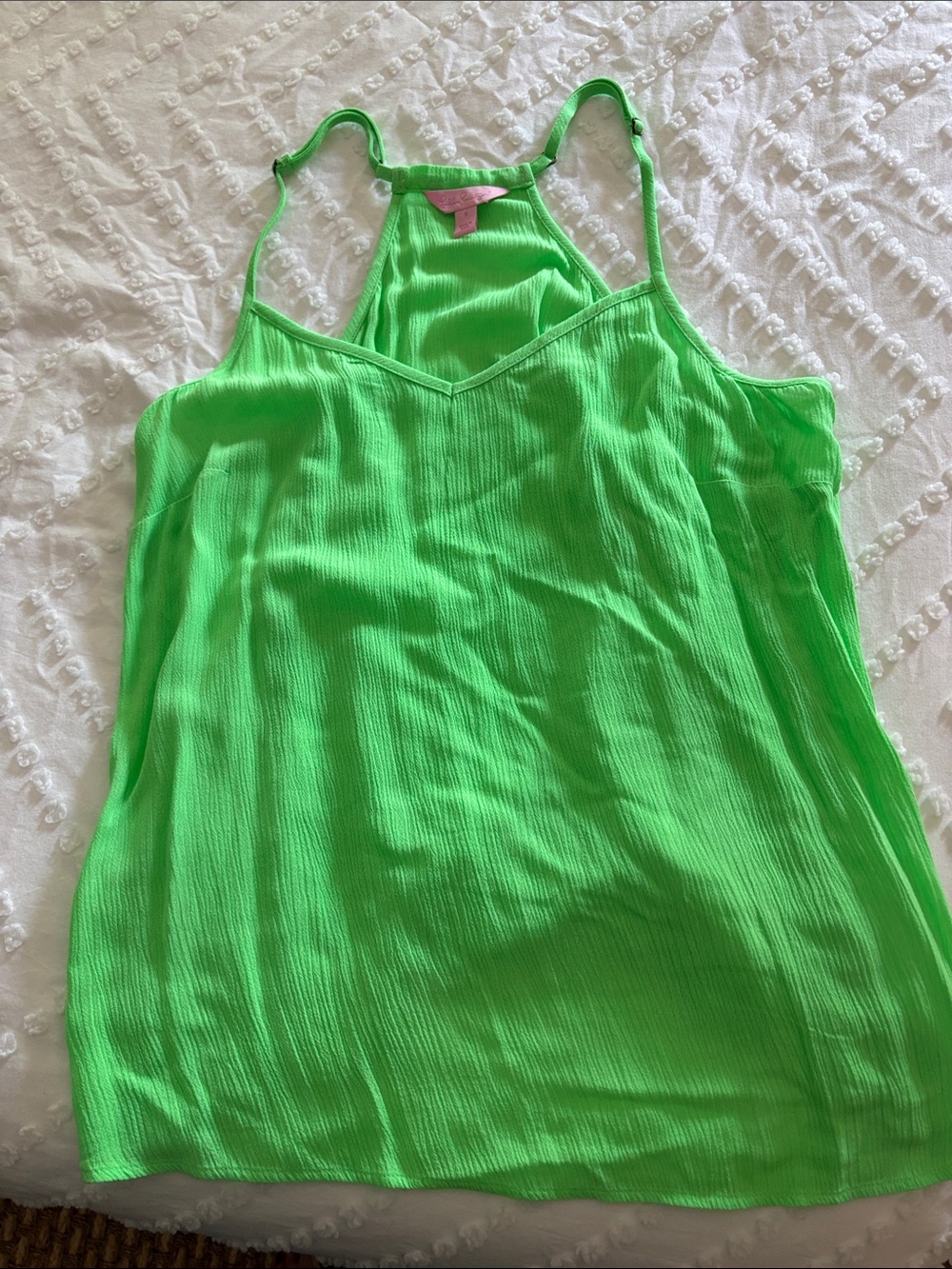 Lilly Pulitzer Neon Green Racerback Cami